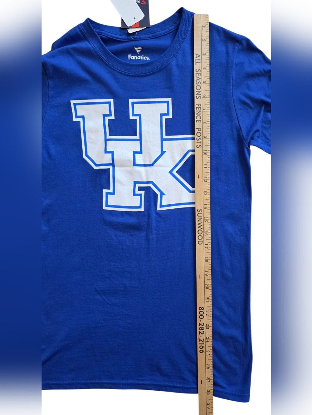 Kentucky Wildcats Small Blue Fanatics Brand New Collegiate Tee Shirt - Picture 8 of 8